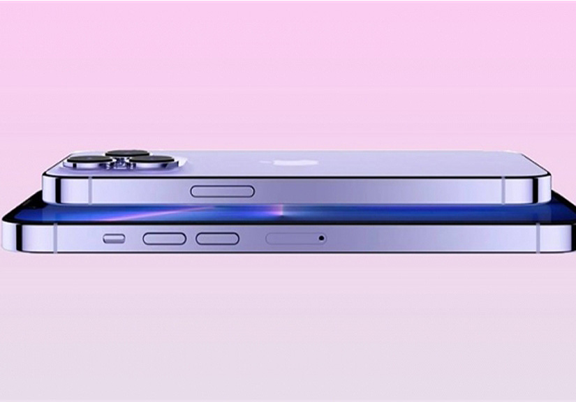 Rò rỉ hình ảnh iPhone 14 màu tím cực lạ mắt cùng thiết kế đục lỗ hình viên thuốc