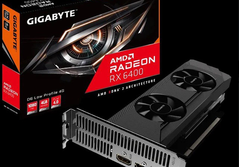 AMD ra mắt chiếc VGA tí hon RX 6400 với giá chỉ 159 USD