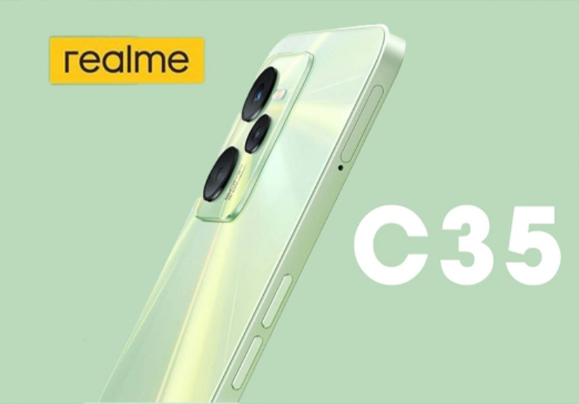 Realme C35 có mặt tại Việt Nam, thiết kế như iPhone 12, camera 50MP, giá chưa đến 5 triệu đồng