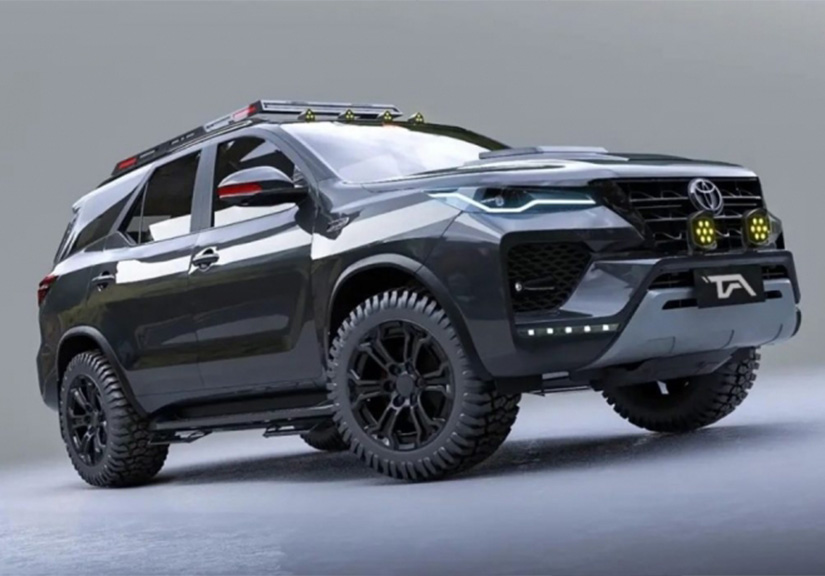 Toyota Fortuner ‘lột xác’ với thiết kế đầy ấn tượng, cho Hyundai Santa Fe và Ford Everest ‘tắt điện’