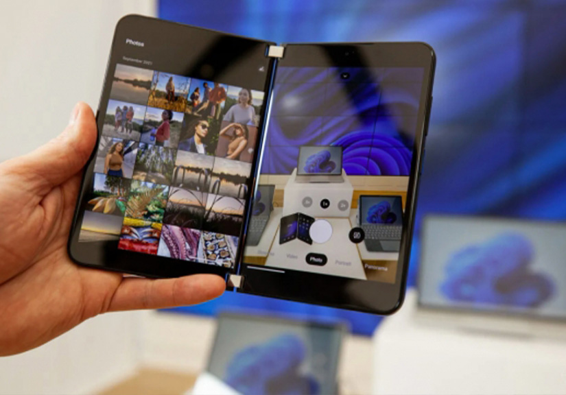 Microsoft nộp bằng sáng chế cho smartphone màn hình gập 360°, 'đe nẹt' Samsung và Huawei