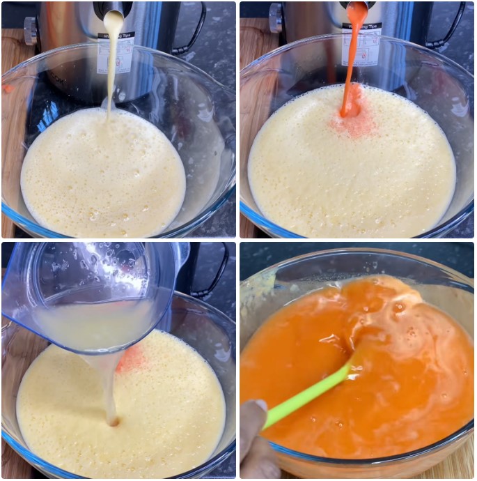Làm nước ép dứa cà rốt